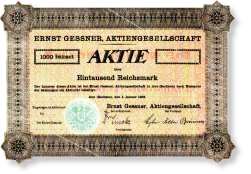 Aktie von 1931