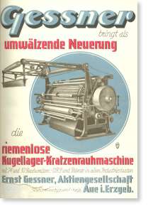 Rauhmaschine um 1928